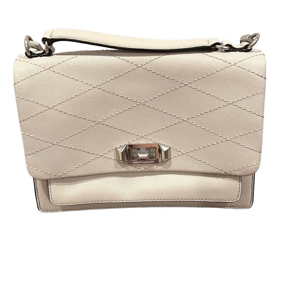 Rebecca Minkoff Gray leather Crossbody Purse